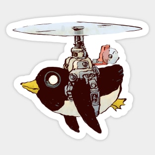 Penicopter Sticker